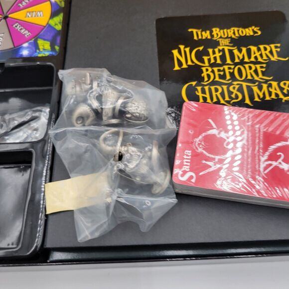 Tim Burton's The Nightmare Before Christmas Board Game Opened New - Picture 13 of 16